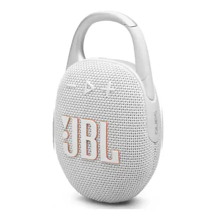 JBL Clip 5 White reproduktor