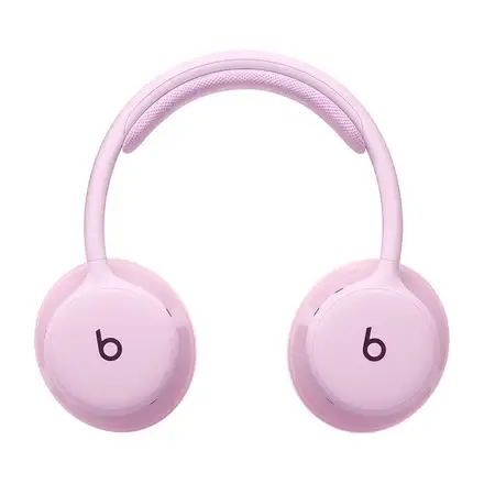 Apple Beats 360 Over-Ear Headphones-Pink with Pink Performance Knit Cushions