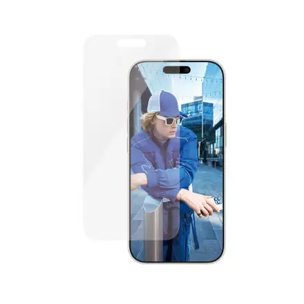PanzerGlass ochranné sklo UWF Classic Fit pro iPhone 16 Pro-Clear