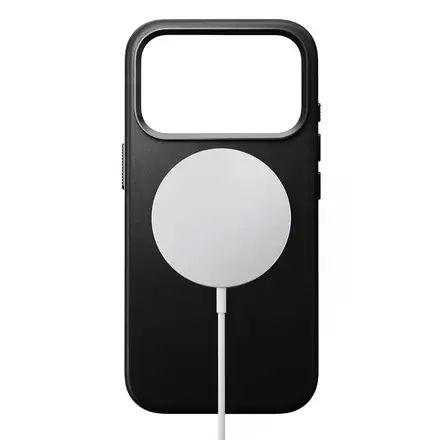 Nomad kryt Traditional Leather Case MagSafe pro iPhone 17 Pro - Black