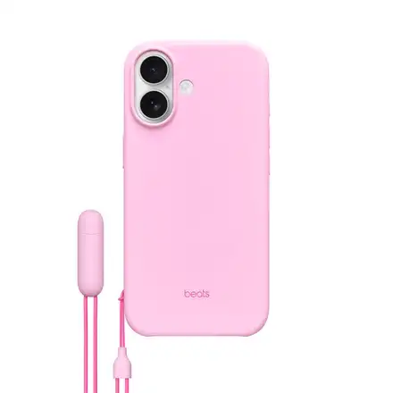 Apple Beats iPhone 17 Kickstand Case with MagSafe and Camera Control - Pebble Pink