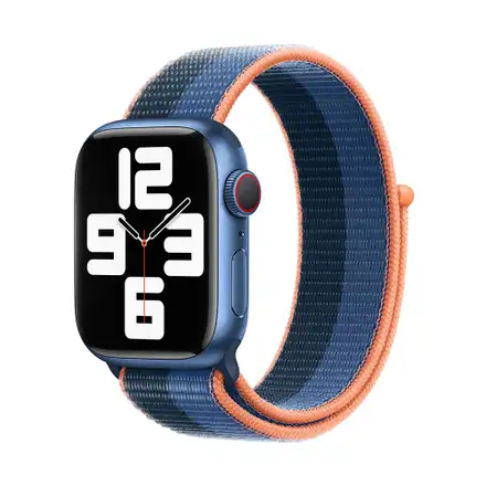 Devia řemínek Nylon Braided Two-Tone Loop pro Apple Watch 40/41/42mm - Pinch Feather