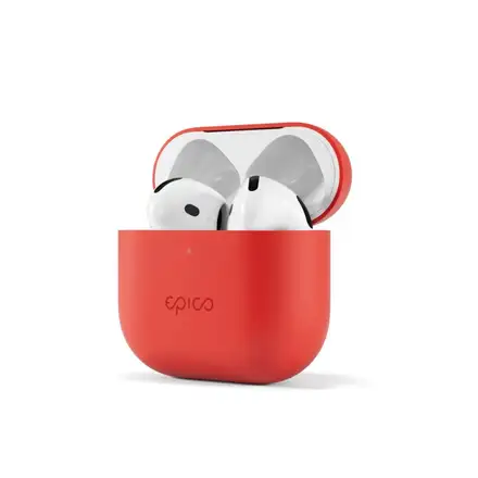 Epico Silicone Cover Airpods 4/4 ANC/5 - červená