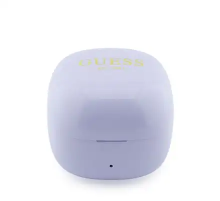 Guess Mini Classic Logo OWS Bezdrátová Sluchátka fialová