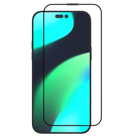 Devia ochranné sklo Star Series pro iPhone 15 Plus - Black Frame