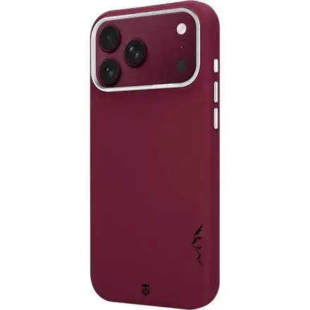 Tactical MagForce Velvet Smoothie 2.0 Kryt Apple iPhone 18 Pro/17 Pro tmavě červený
