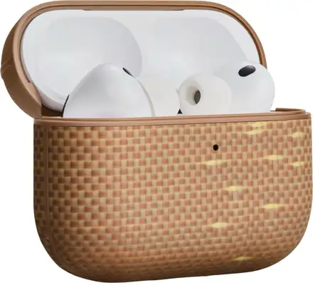 Pitaka puzdro Aramid Fiber Case pro Airpods Pro 3 - Golden Glint