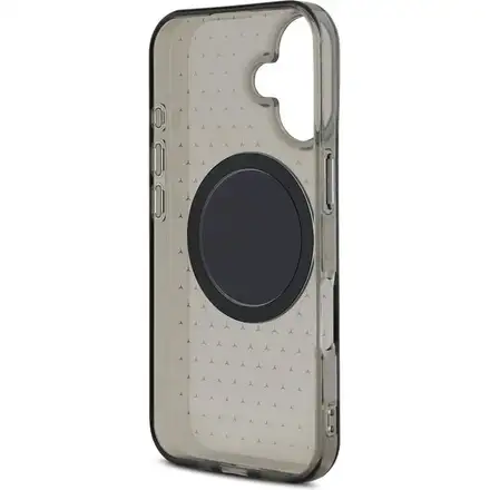 Mercedes PC/TPU Star Pattern MagSafe Zadní Kryt pro iPhone 16 Plus černý
