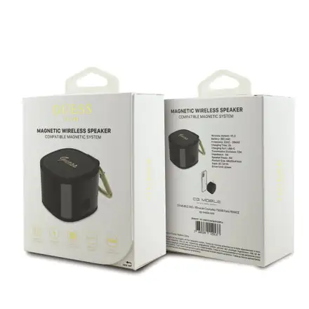 Guess MagSafe Bluetooth Reproduktor černý