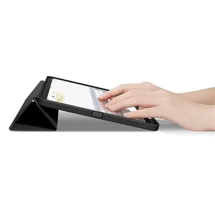 Spigen pouzdro Urban Fit pro iPad Air 11" (M2/M3/M4)/ iPad Pro 11" (2018-2022)/ iPad Air 10,9" (2020-2022) - Black