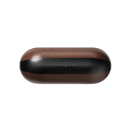 Nomad pouzdro Leather Case Horween pro Apple Airpods Pro 2-Rustic Brown
