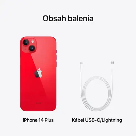 iPhone 14 Plus 128 GB (PRODUCT)RED *Třída B*