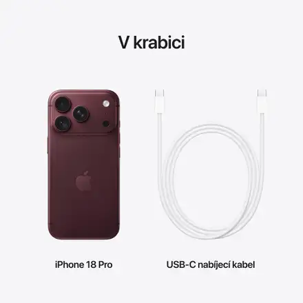 iPhone 18 Pro 256GB Burgundy