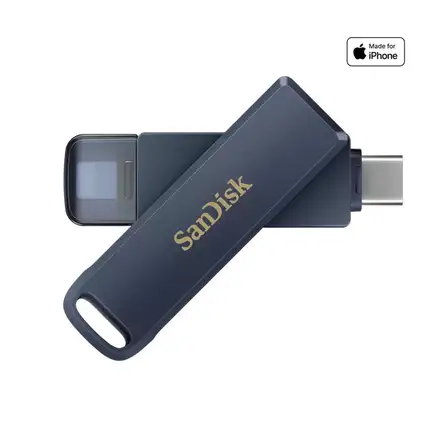 SanDisk Phone Drive for iPhone 256GB Lightning/USB-C
