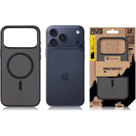Tactical MagForce SmoothIsFast Kryt Apple iPhone 17 Pro Max černý
