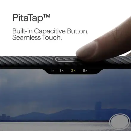 Pitaka kryt Ultra-Slim Case pro iPhone 17 Pro Max - Black/Grey