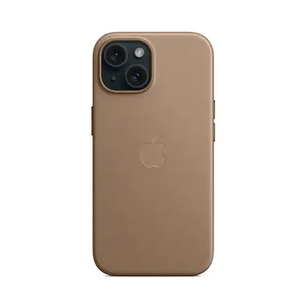 iPhone 15 FineWoven Case with MagSafe-Taupe