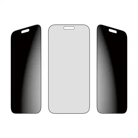PanzerGlass ochranné sklo UWF 2-Way Privacy pro iPhone 17 Pro Max - Black Frame