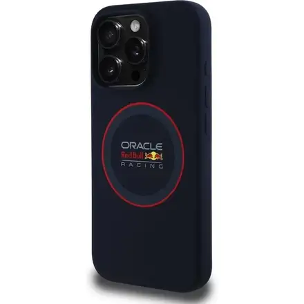 Red Bull Silicone Red Ring MagSafe Zadní Kryt pro iPhone 16 Pro Max modrý