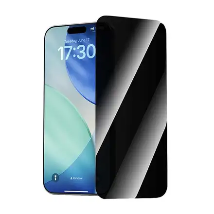Devia ochranné sklo Van Series Privacy pro iPhone Air - Black Frame