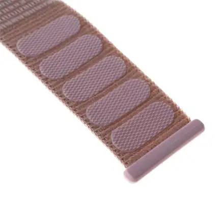 FIXED Nylon Strap pro Apple Watch 38/40/41 mm, růžové zlatý