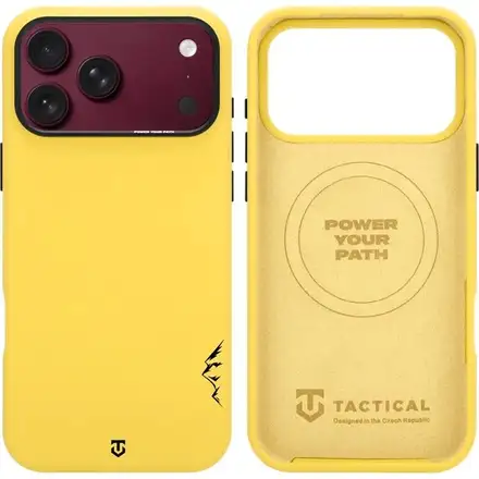 Tactical MagForce Velvet Smoothie 2.0 Kryt Apple iPhone 18 Pro/17 Pro žlutý