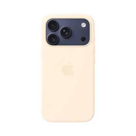 iPhone 17 Pro Silikonový kryt s MagSafe – Vanilkový
