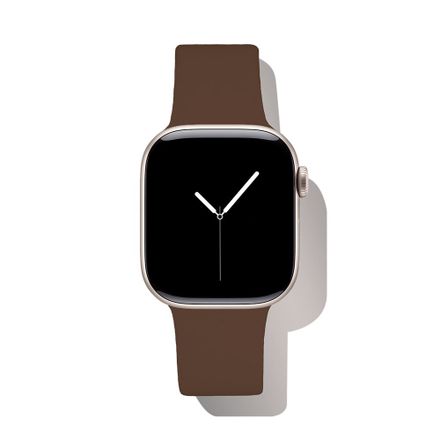 iDeal Silicone Watch Band 38/40/41/42 SM Mocha Mousse