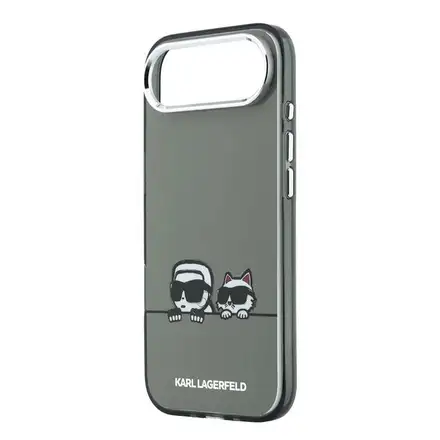 Karl Lagerfeld IML K&C Heads Logo MagSafe MagSafe kryt iPhone Air černý