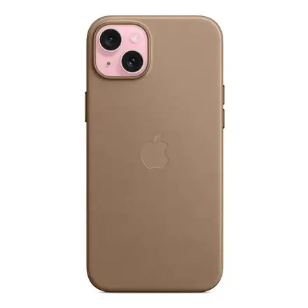 iPhone 15 Plus FineWoven Case with MagSafe-Taupe