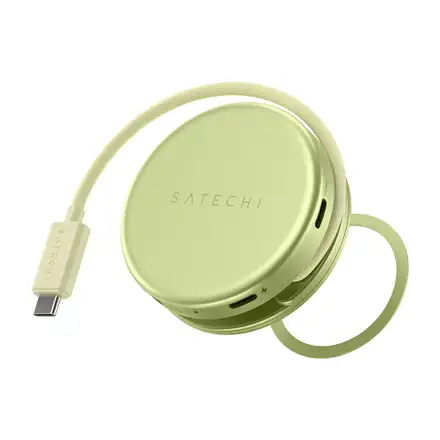 Satechi USB-C Hub OntheGo 5-in-1 Multiport Adapter - Citrus