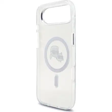 Karl Lagerfeld IML Choupette Peekaboo MagSafe MagSafe kryt iPhone Air průhledná