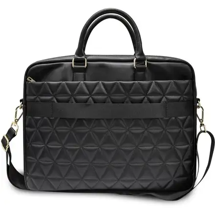 Guess Quilted Taška na MacBook 15" černá