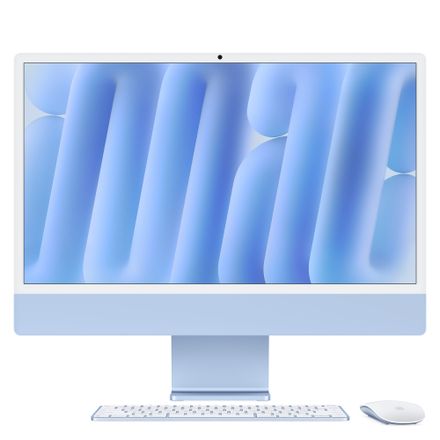 iMac 24" 4.5K Apple M4 10-core CPU 10-core GPU 24GB 512GB Modrý CZ