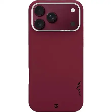 Tactical MagForce Velvet Smoothie 2.0 Kryt Apple iPhone 18 Pro/17 Pro tmavě červený