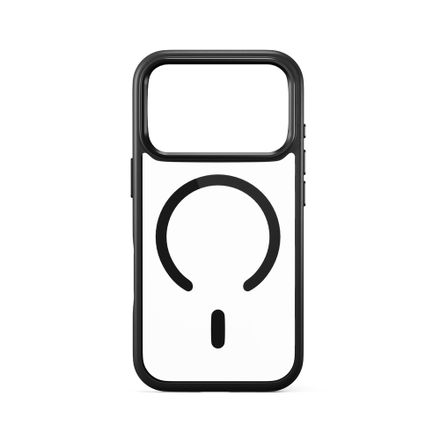 iStores by Epico Hero Pro Mag+ Case iPhone 17 Pro Max  Qi2 & Magsafe kompatibilní - černá transparentní
