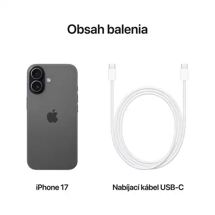iPhone 17 256GB Černý *Použitý s DPH – Třída C*