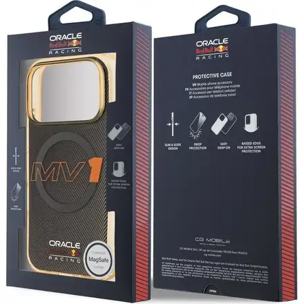 Red Bull PC Double Layer MV1 MagSafe Zadní Kryt pro iPhone 17 Pro Max šedá