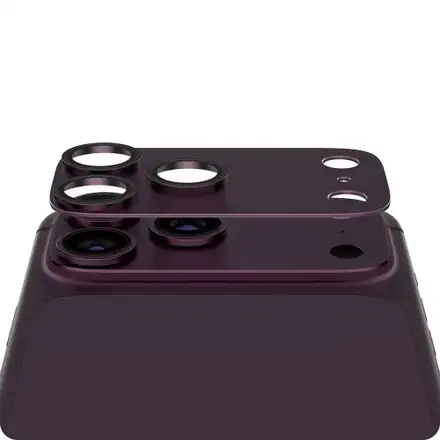 PanzerGlass Fender Camera Protection pro iPhone 18 Pro-Dark Cherry