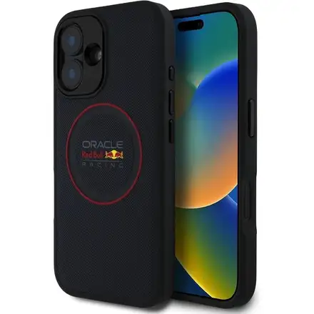 Red Bull PC/TPU Red Ring MagSafe Zadní Kryt pro iPhone 16 modrý