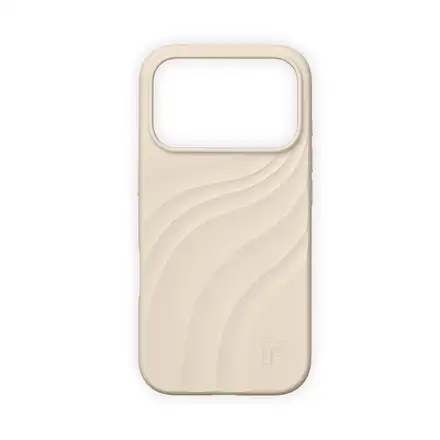 iDeal Fashion Soft Swirl Silicone Case MagSafe iPhone 17 Pro/18 Pro Cloud Dancer