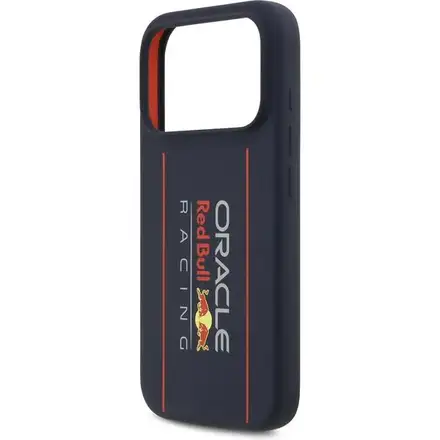 Red Bull Silicone Vertical Logo MagSafe Zadní Kryt pro iPhone 17 Pro modrý