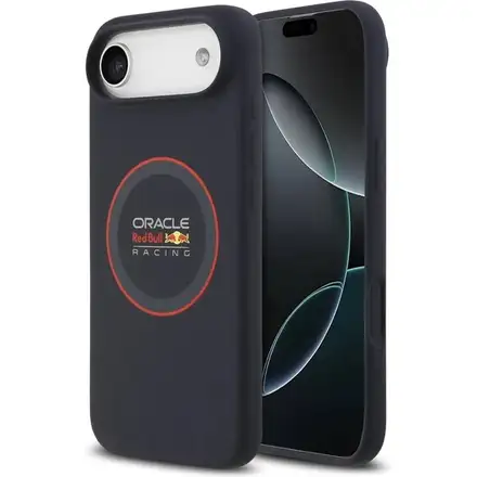 Red Bull Silicone Red Ring MagSafe Zadní Kryt pro iPhone Air modrý