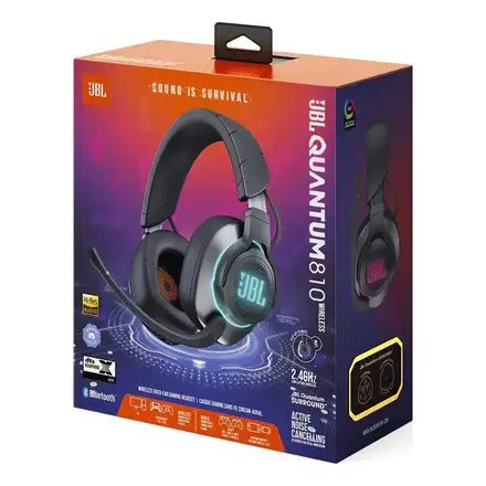 JBL Quantum 810 Black sluchátka