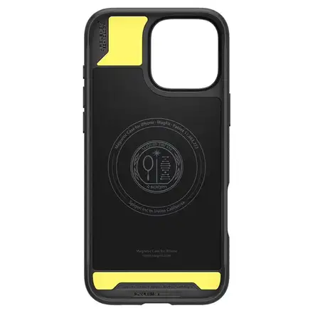 Spigen kryt Rugged Armor MagSafe pro iPhone 16 Pro Max - Matte Black