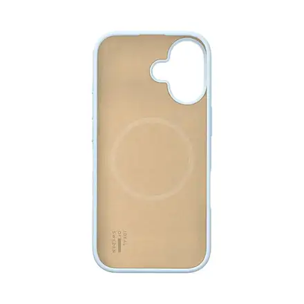 iDeal Silicone Case MagSafe iPhone 17 Light Blue