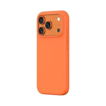 Devia kryt Nature Series Silicone Magnetic Case pro iPhone 17 Pro - Orange