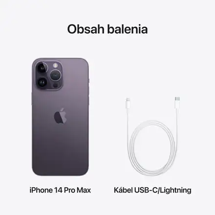 iPhone 14 Pro Max 512 GB Temně fialový *Třída B*