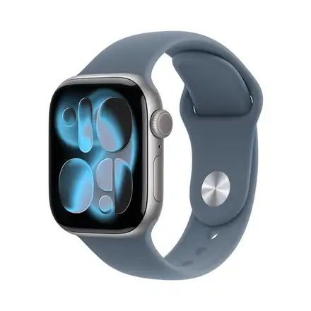 Apple Watch 42mm Anchor Blue Sport Band - S/M