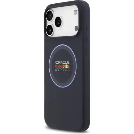 Red Bull Silicone Blue Ring MagSafe Zadní Kryt pro iPhone 17 Pro Max modrý